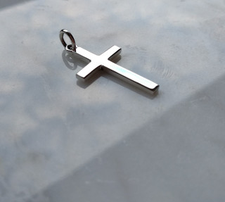 Foto: Inge Scherf 925/- Silberkreuz