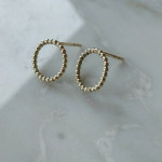 Foto: Inge Scherf 585/- Gelbgold Ohrstecker